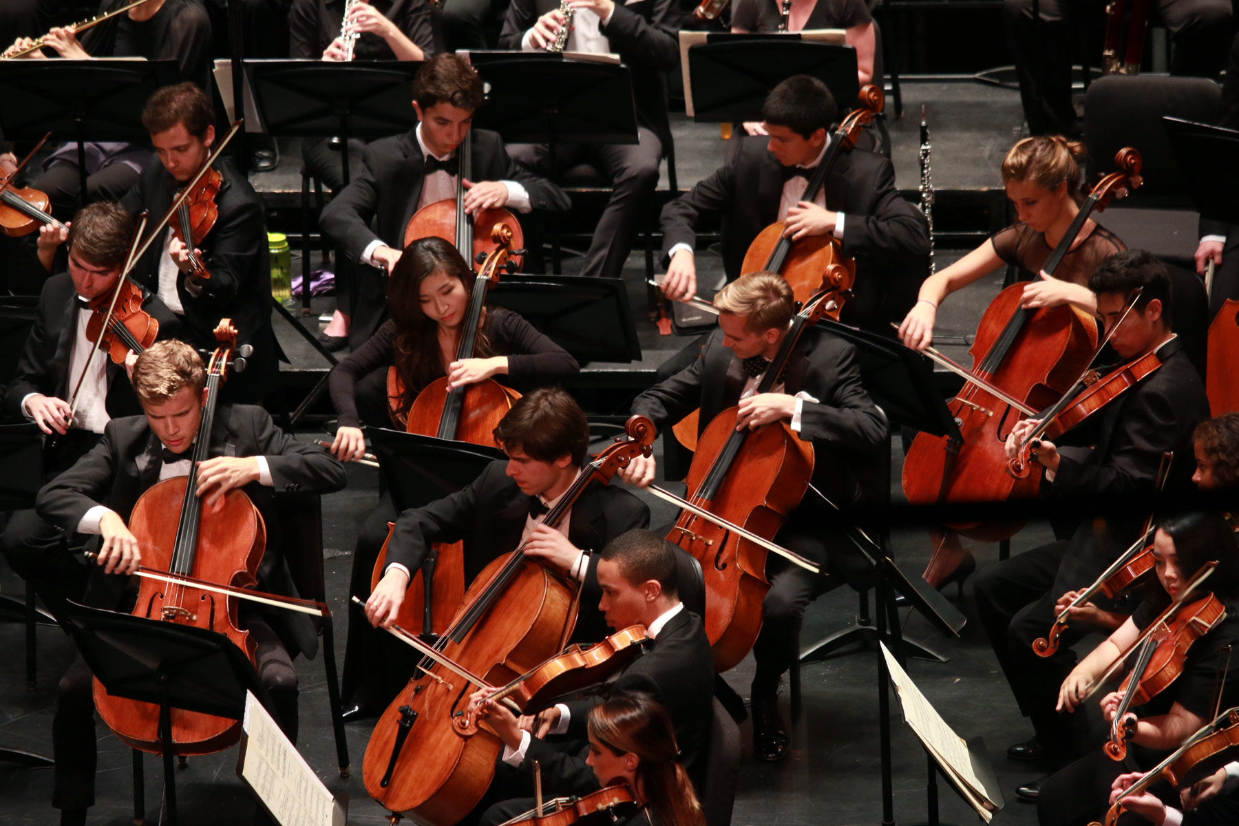 The USC Thornton Symphony is a testament to the success of the school's Division of Classical Performance and Composition. (Photo/Peter Shin)