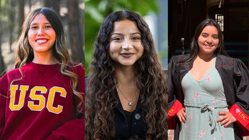 featured image for Three USC Dornsife undergraduates earn Jack Kent Cooke Foundation scholarships