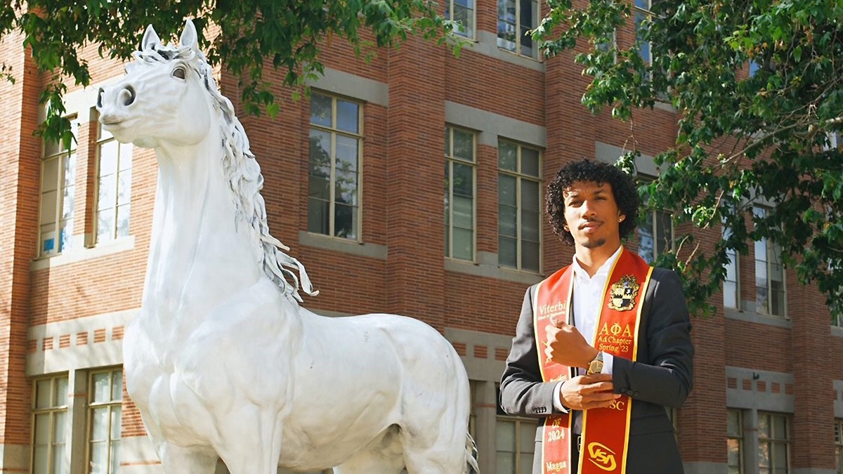 featured image for Carrying the torch: Jevon Torres on leading the National Society of Black Engineers’ USC chapter