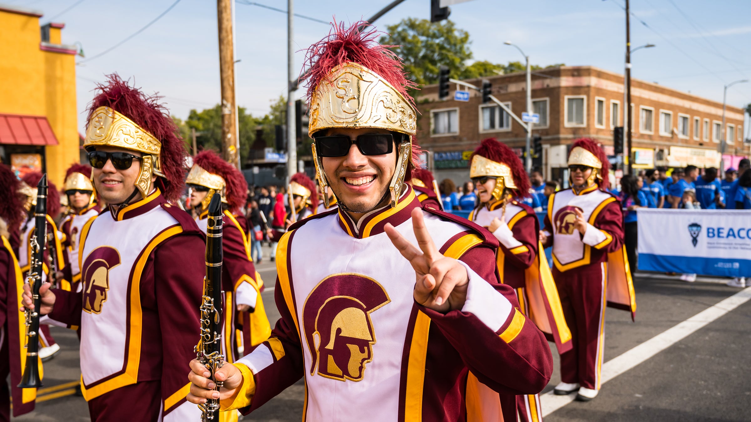 featured image for USC marching band section leader’s fight for climate justice is personal