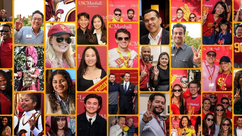 featured image for USC Marshall, USC Leventhal Alumni Association tops 100,000 members 